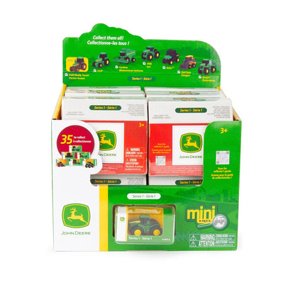 John Deere Replica Mini Toy Vehicles Series 1 Assorted