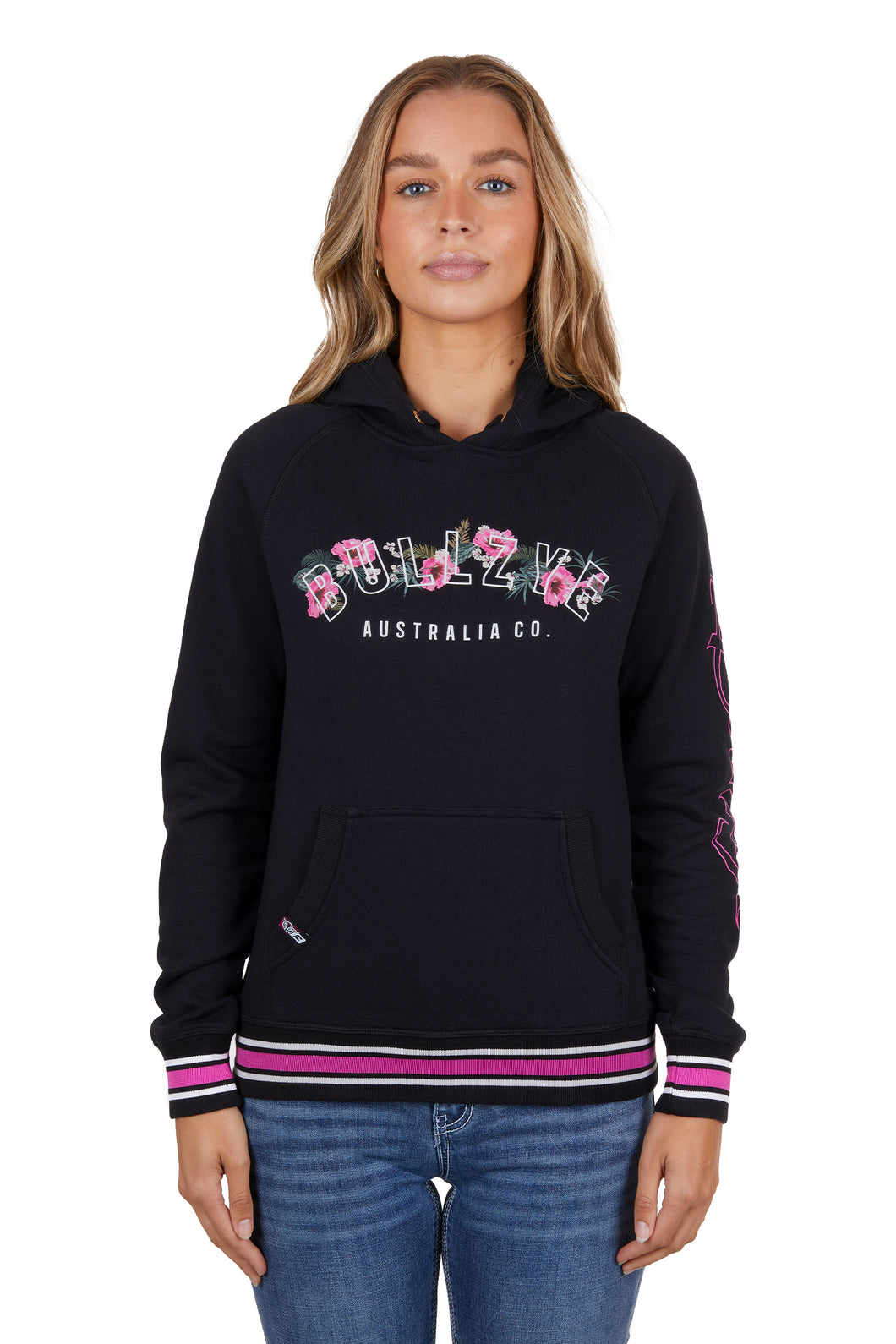 Bullzye Womens Tropics Pullover Hoodie