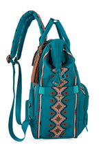 Load image into Gallery viewer, Wrangler Southwestern Backpack Baby Bag