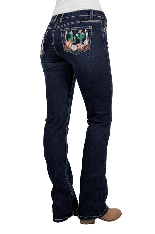 Pure Western Womens Zoe Bootcut Jeans 34 Inch Leg