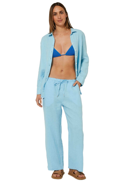 Pilbara Womens Florence Classic Linen Shirt