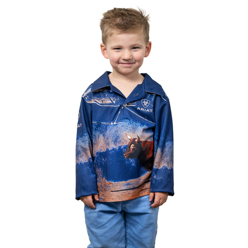 Ariat Kids Fishing Shirt Bullcatcher