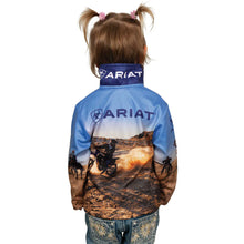 Load image into Gallery viewer, Ariat Kids Fishing Shirt Lets Ride