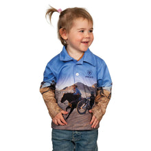Load image into Gallery viewer, Ariat Kids Fishing Shirt Lets Ride
