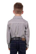 Load image into Gallery viewer, Hard Slog Kids Cane Half Placket Long Sleeve Country Shirt