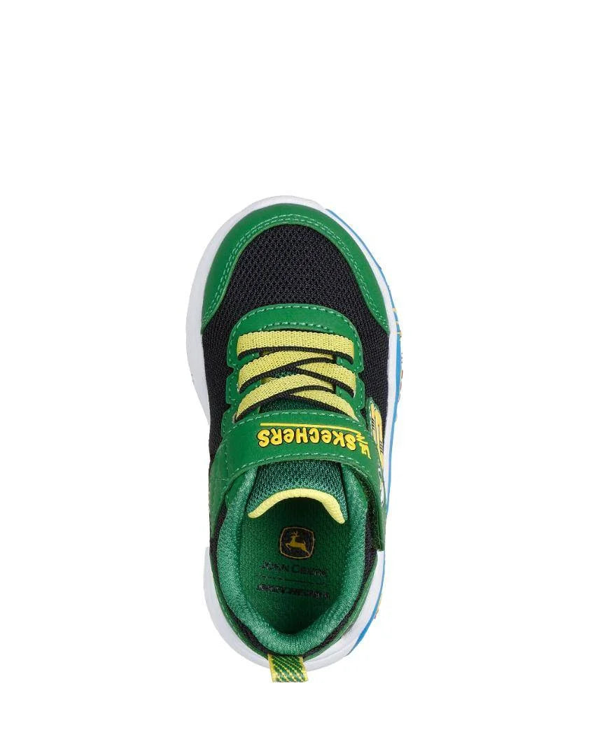 Skechers Toddler John Deere Play Scene - Barn Squad Buddies Shoes