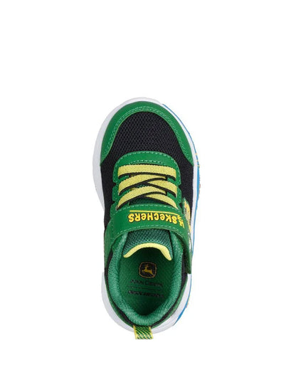 Skechers Toddler John Deere Play Scene - Barn Squad Buddies Shoes