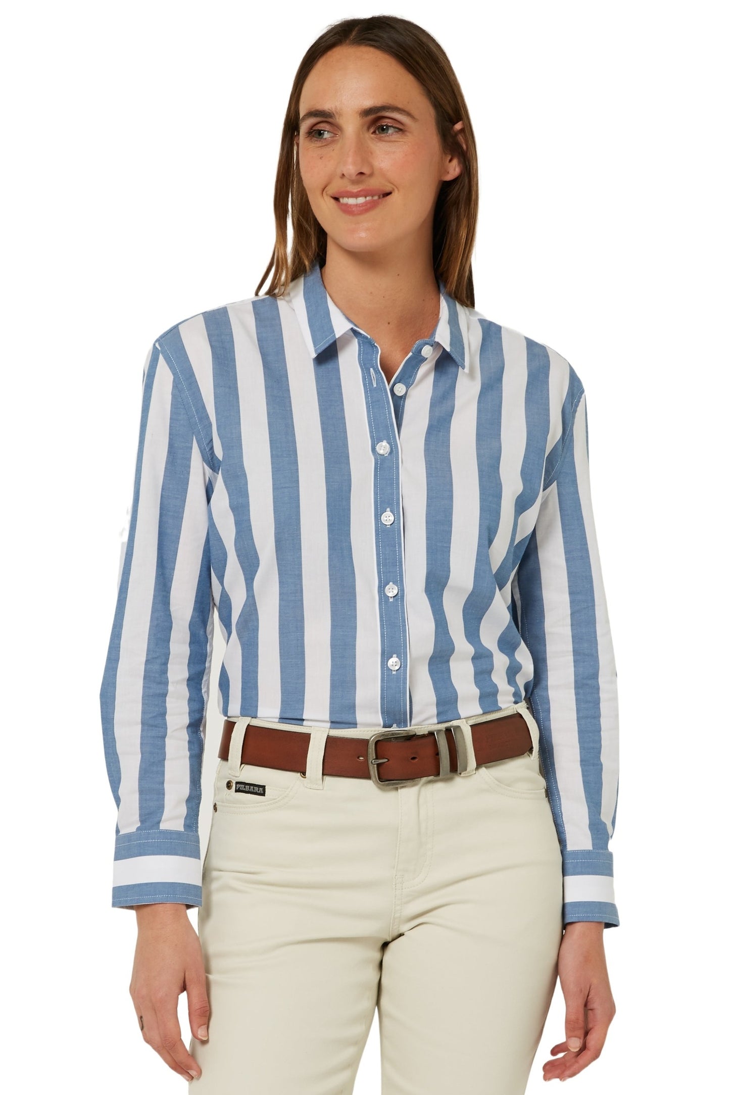 Pilbara Ladies Jacquelin Classic Cotton Shirt