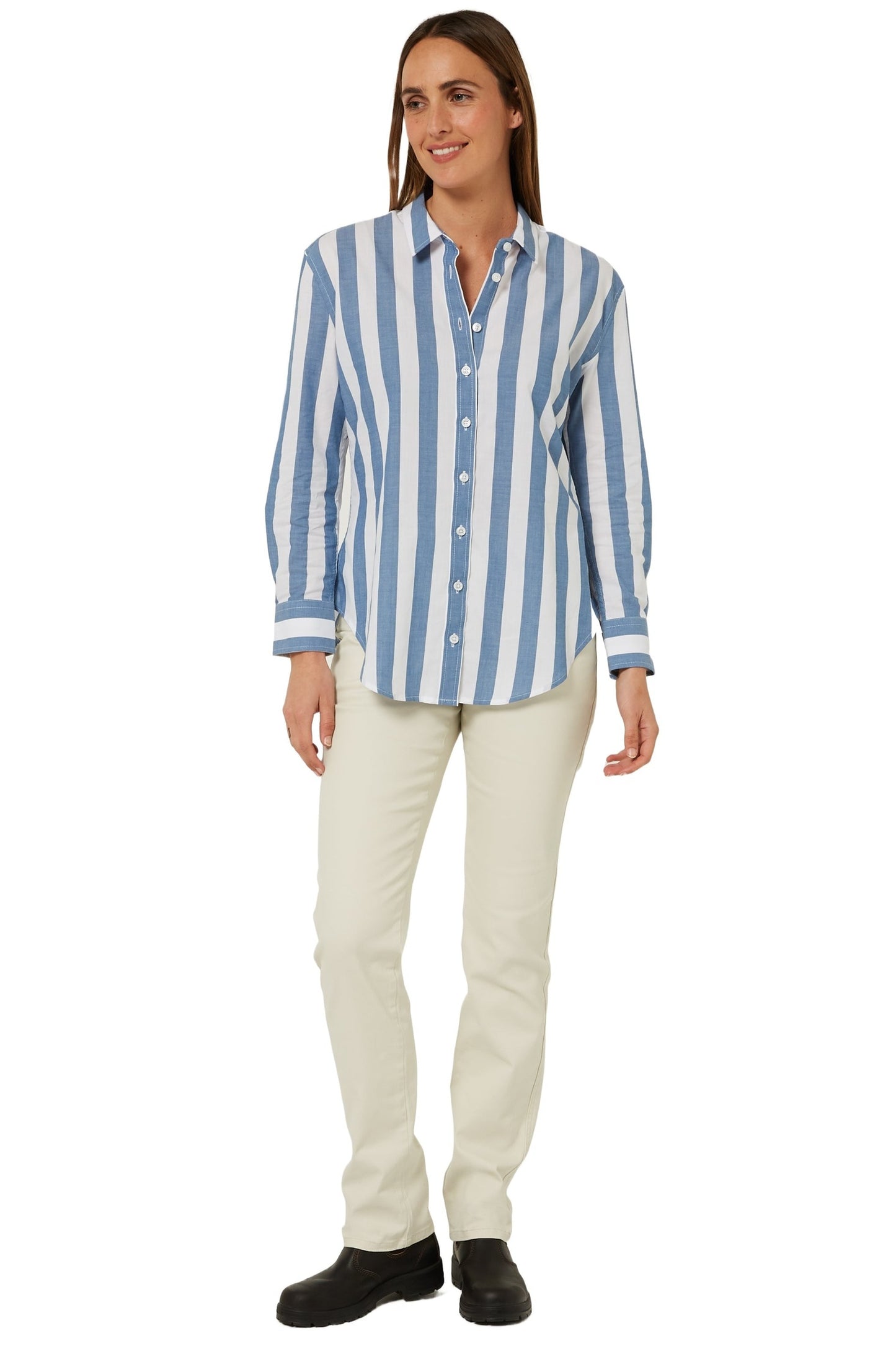 Pilbara Ladies Jacquelin Classic Cotton Shirt