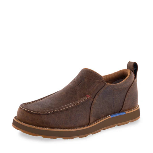 TWISTED X MENS CELLSTRETCH WEDGE SLIP ON MOC