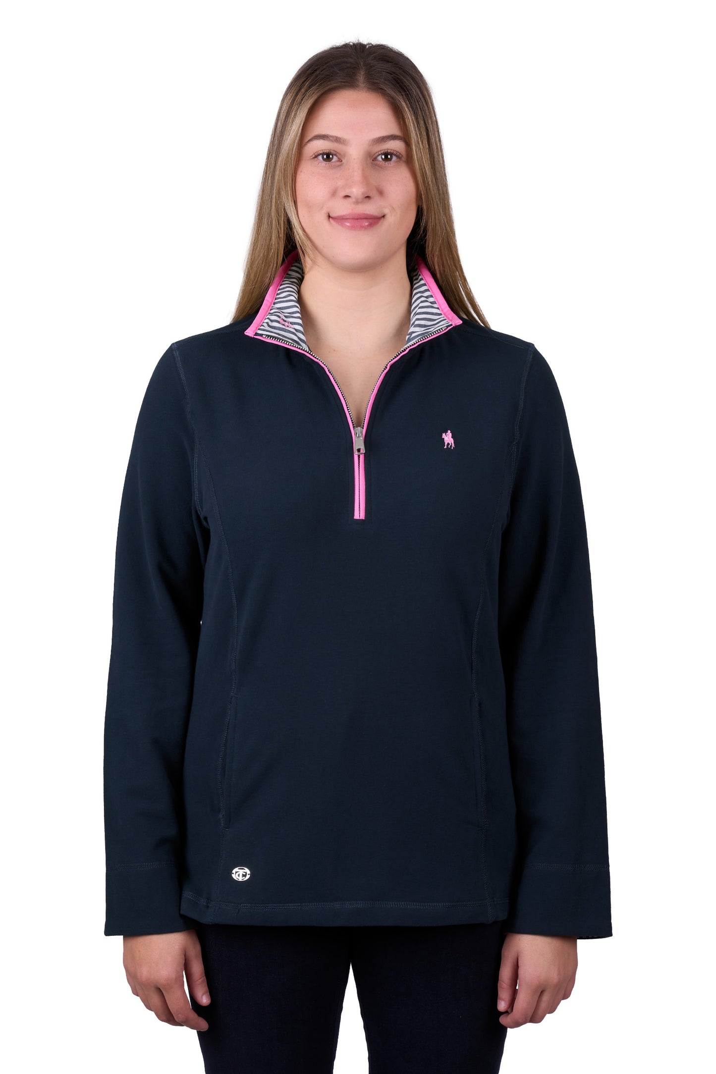 Thomas Cook Womens Charlie Classic 1/4 Zip Rugby Jersey