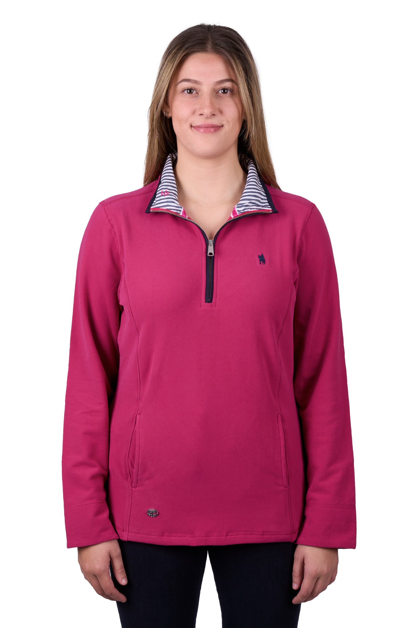 Thomas Cook Womens Charlie Classic 1/4 Zip Rugby Jersey