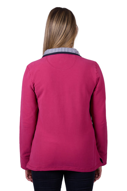 Thomas Cook Womens Charlie Classic 1/4 Zip Rugby Jersey