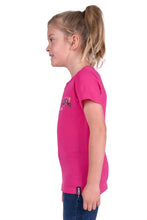 Load image into Gallery viewer, Bullzye Girls Flora Short Sleeve Tee