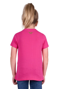 Bullzye Girls Flora Short Sleeve Tee