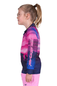 Bullzye Girls Horizon Fishing Shirt