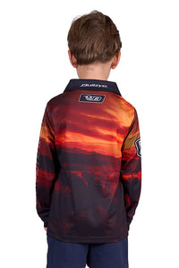 Bullzye Boys Cam Fishing Shirt