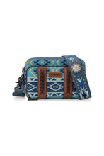 Load image into Gallery viewer, Wrangler Southwestern Crossbody Wallet Bag