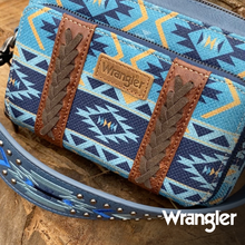 Load image into Gallery viewer, Wrangler Southwestern Crossbody Wallet Bag