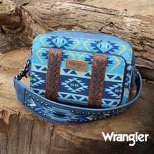 Load image into Gallery viewer, Wrangler Southwestern Crossbody Wallet Bag