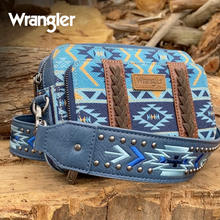 Load image into Gallery viewer, Wrangler Southwestern Crossbody Wallet Bag