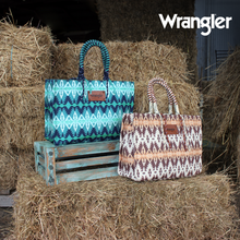 Load image into Gallery viewer, Wrangler Southwestern Oversized Tote