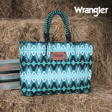 Load image into Gallery viewer, Wrangler Southwestern Oversized Tote