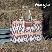 Load image into Gallery viewer, Wrangler Southwestern Oversized Tote