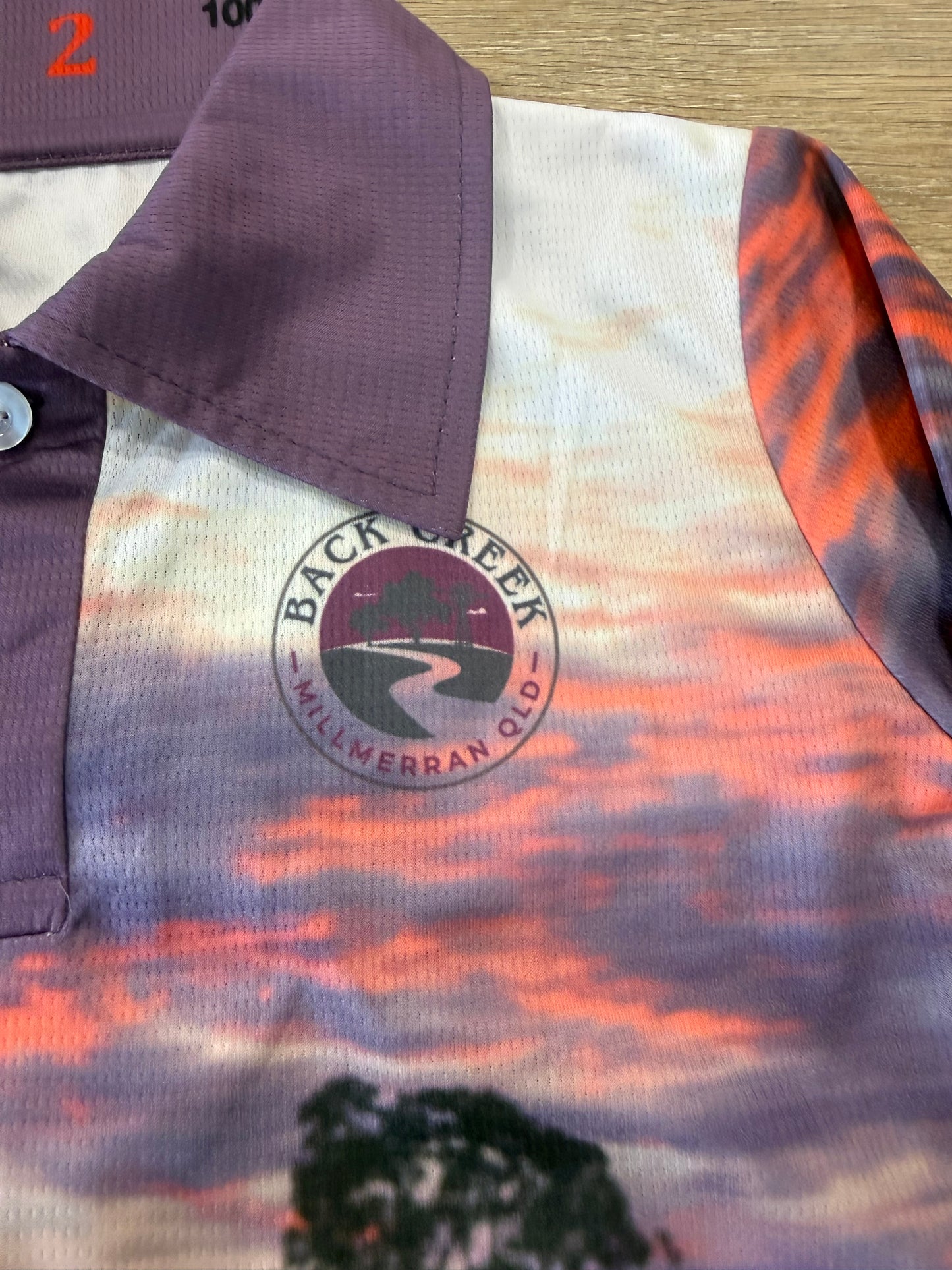 Back Creek Kids Cattle Sunset Fishing Shirt