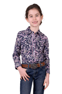 Pure Western Girls Hannah Long Sleeve Shirt