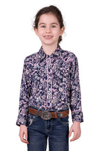 Load image into Gallery viewer, Pure Western Girls Hannah Long Sleeve Shirt