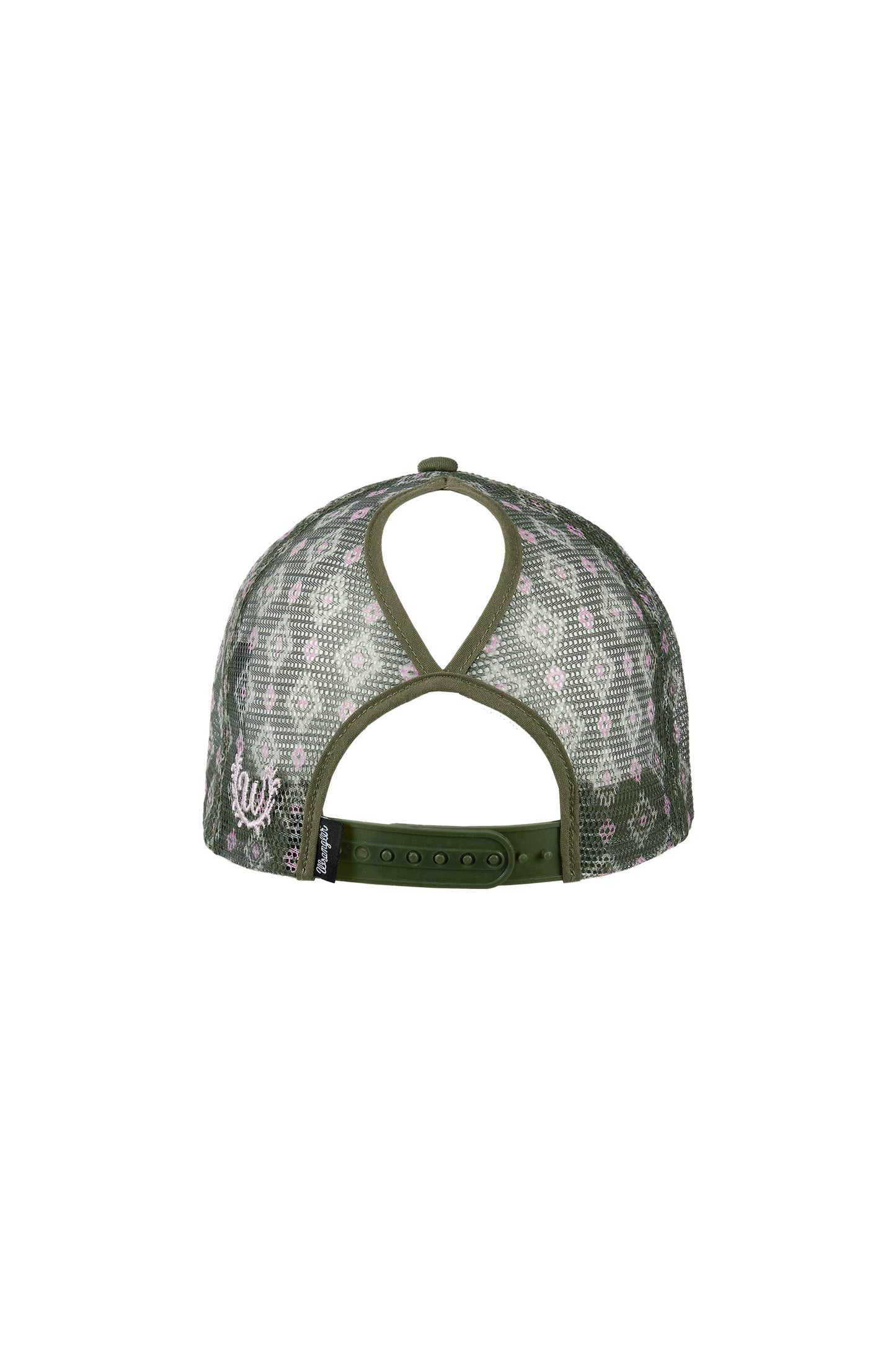 Wrangler Petra High Profile Ponytail Trucker Cap