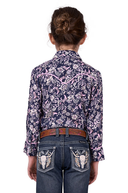 Pure Western Girls Hannah Long Sleeve Shirt