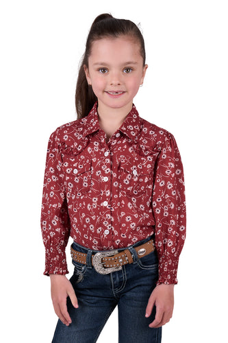 Pure Western Girls Tahnee Long Sleeve Shirt