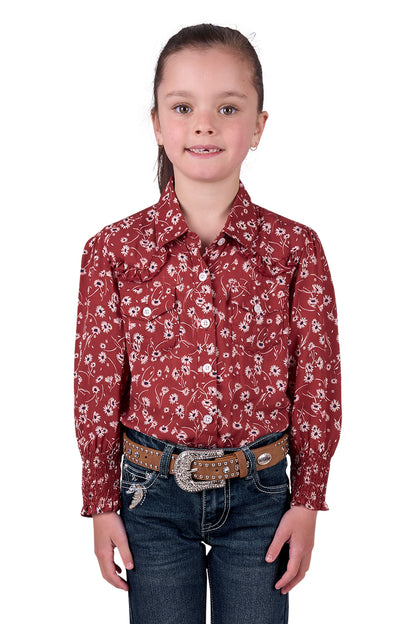 Pure Western Girls Tahnee Long Sleeve Shirt
