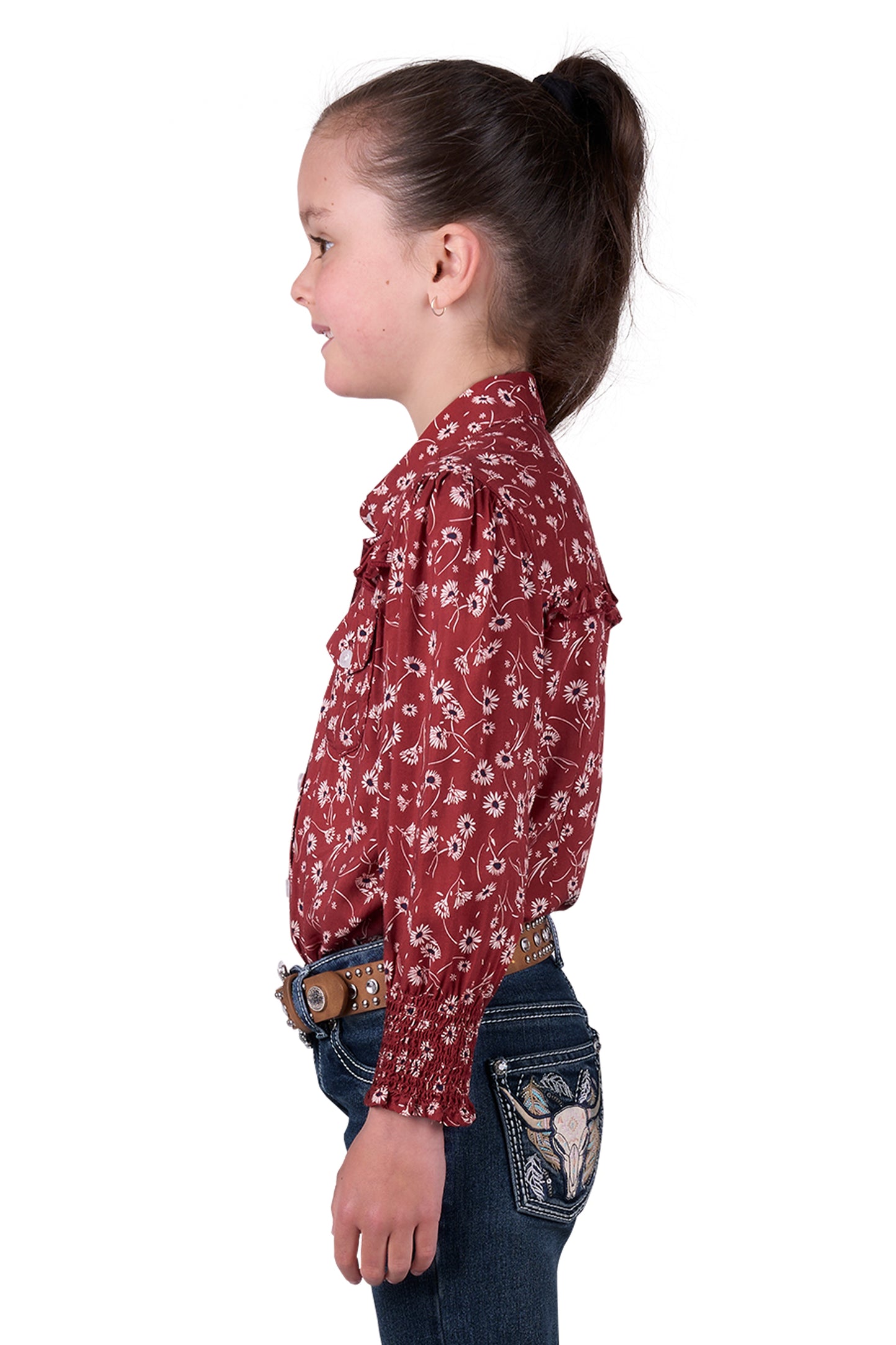 Pure Western Girls Tahnee Long Sleeve Shirt