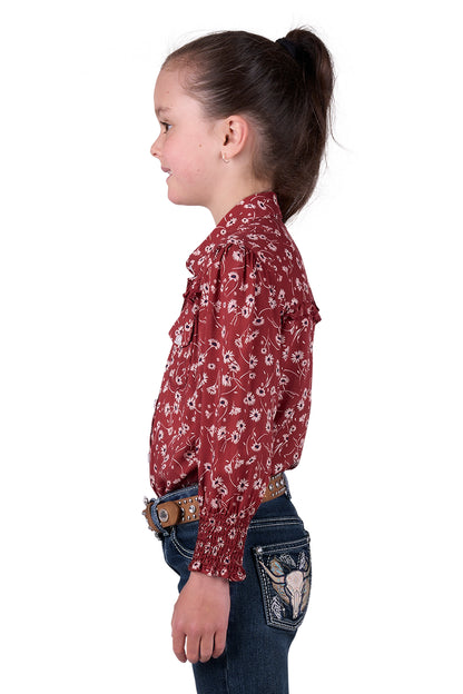 Pure Western Girls Tahnee Long Sleeve Shirt