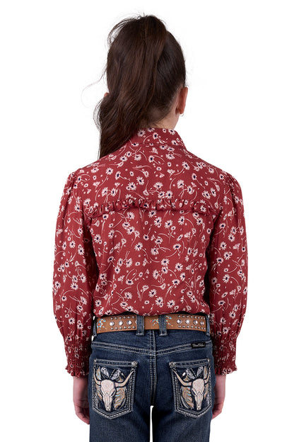 Pure Western Girls Tahnee Long Sleeve Shirt