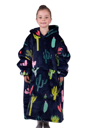 Pure Western Kids Cactus Snuggle Hoodie