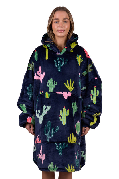 Pure Western Adults Cactus Snuggle Hoodie