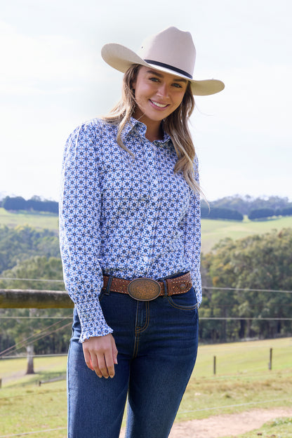 Pure Western Womens Norma Long Sleeve Shirt