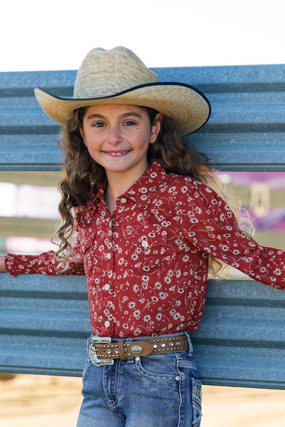 Pure Western Girls Tahnee Long Sleeve Shirt