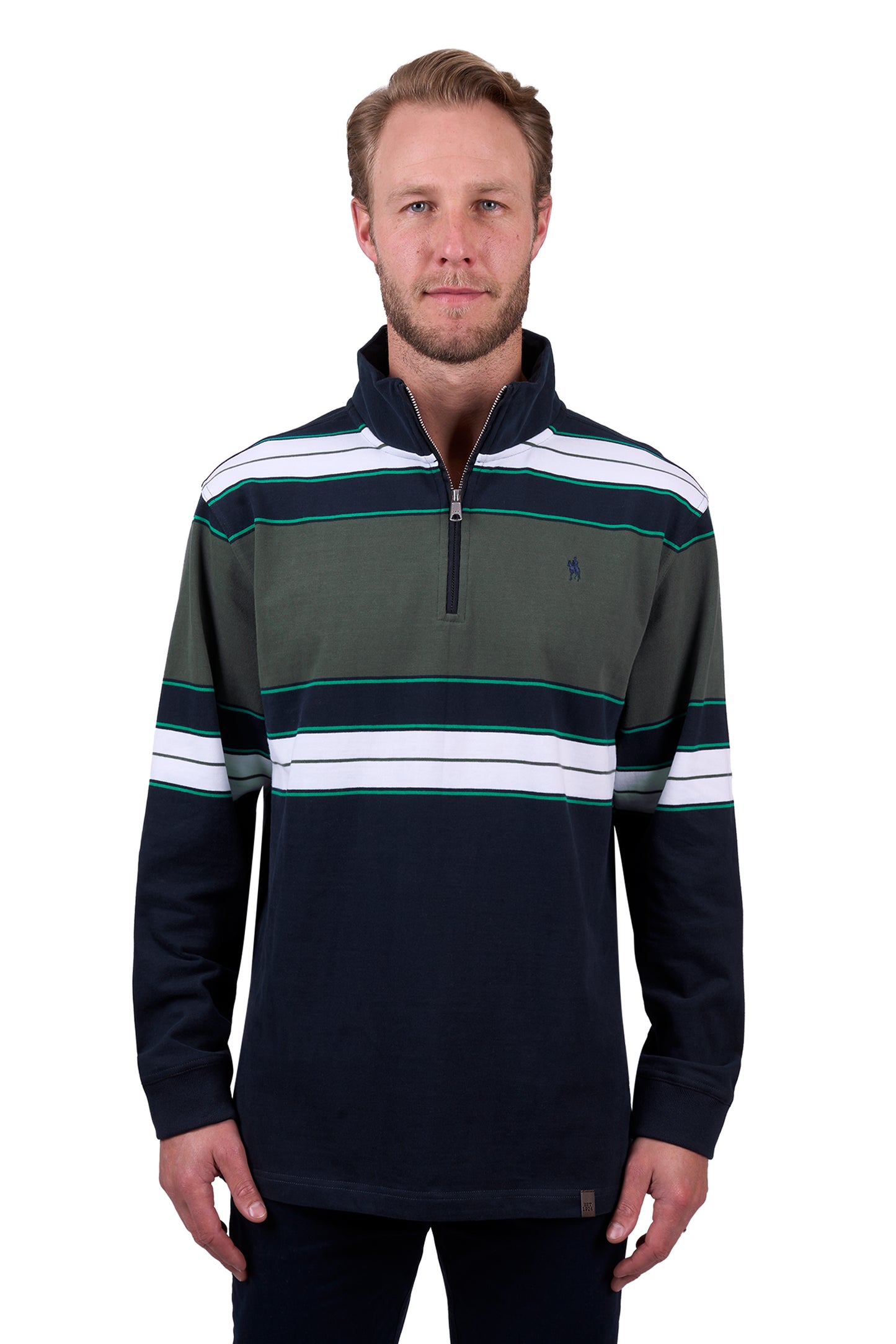 Thomas Cook Mens Lucas 1/4 Zip Rugby Jersey