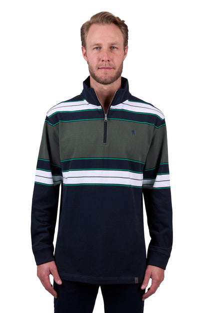 Thomas Cook Mens Lucas 1/4 Zip Rugby Jersey
