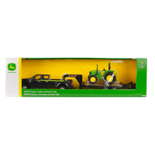 Load image into Gallery viewer, John Deere 1:32 scale Pickup Truck with Gooseneck Trailer and 5075E Tractor