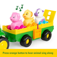 Load image into Gallery viewer, John Deere Animal Sounds Wagon Ride (18m+)