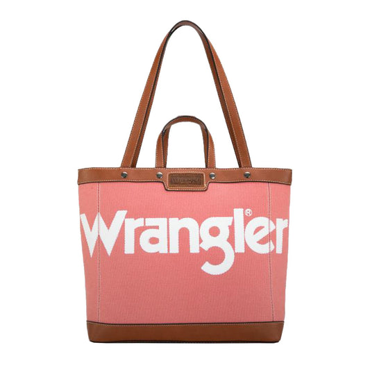 Wrangler Canvas Iconic Logo Tote Bag
