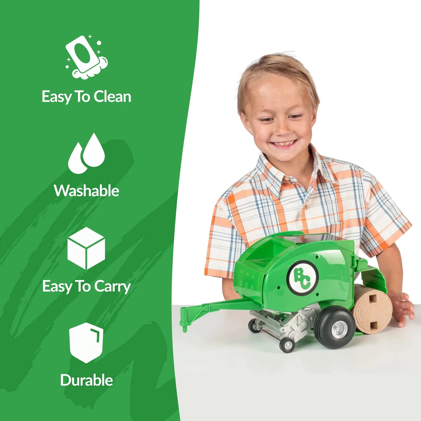 Big Country Toys Round Hay Baler