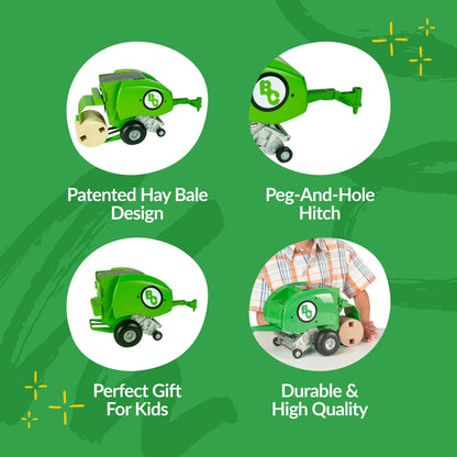 Big Country Toys Round Hay Baler