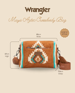 Wrangler Maya Aztec Crossbody Bag